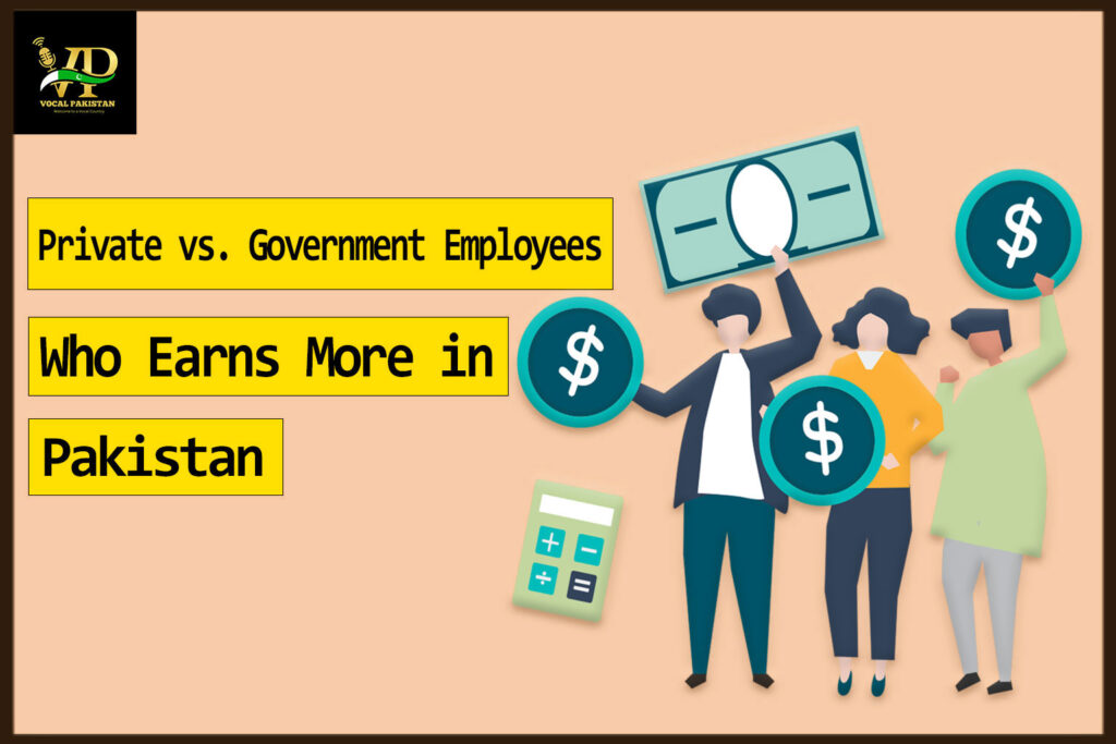Private vs. Government Employees Who Earns More in Pakistan
